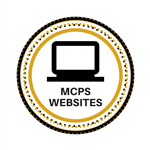 Link to MCPS Websites which includes an infographic of a computer monitor 